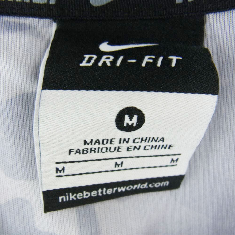 F.C.R.B. エフシーアールビー F.C.Real Bristol × NIKE ナイキ トレーニング シャツ ショーツ セット アップ 迷彩 ブラック系 グレー系 M【中古】