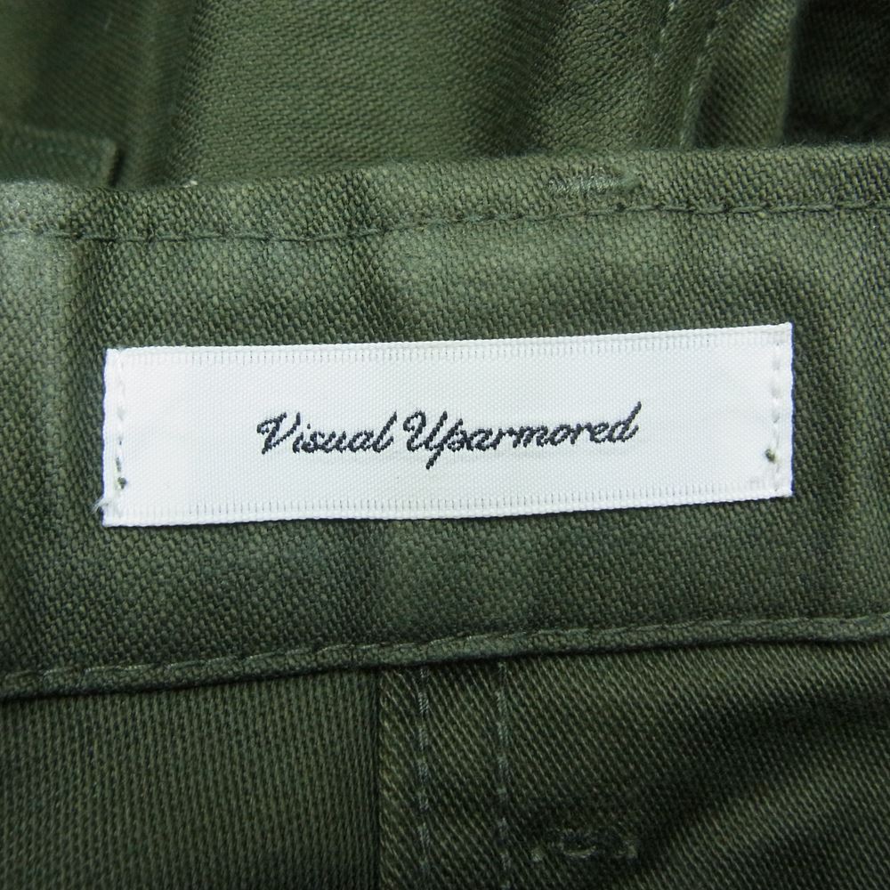 WTAPS ダブルタップス 22SS BRDT-PTM01 WMILL-TROUSER バックサテン ユーティリティー ベイカー パンツ カーキ系 M【美品】【中古】