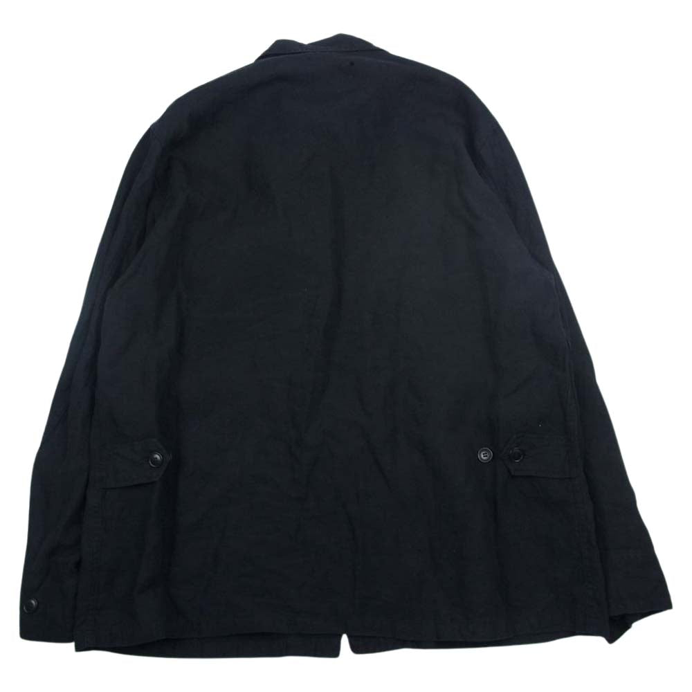 COMOLI コモリ T01-01014 リネン B.D.U ジャケット  ブラック系 2【中古】