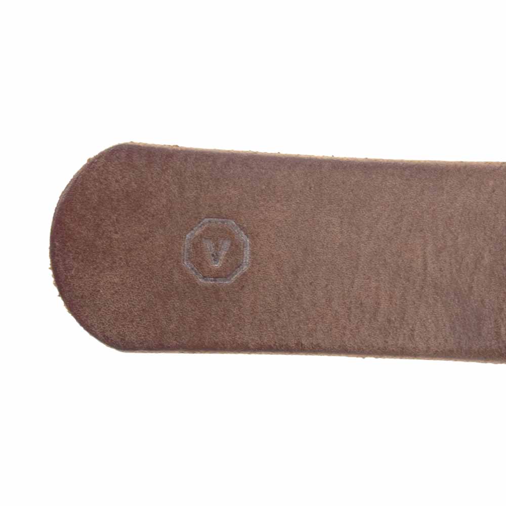 VISVIM ビズビム 14AW  DOUBLE RING BELT MAYAN 民族柄 ダブルリング レザー ベルト  マルチカラー系【中古】