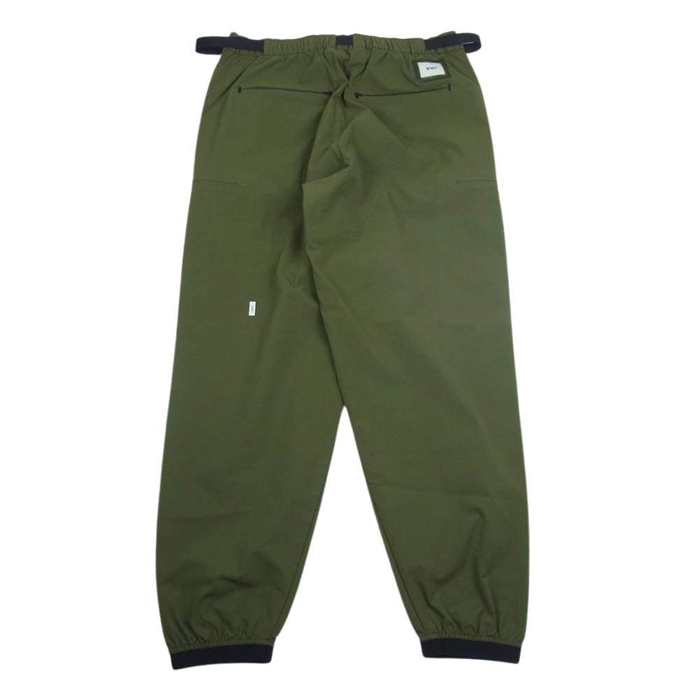 WTAPS ダブルタップス 19SS 1910JOKD-PTM01 × OAKLEY KEYS TROUSERS. POLY. RIPSTOP オークリー リップストップ トラウザー パンツ カーキ系 S【美品】【中古】