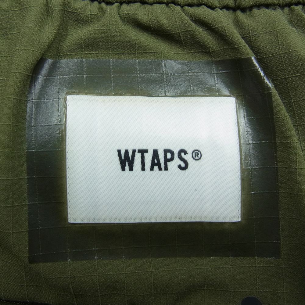WTAPS ダブルタップス 19SS 1910JOKD-PTM01 × OAKLEY KEYS TROUSERS. POLY. RIPSTOP オークリー リップストップ トラウザー パンツ カーキ系 S【美品】【中古】