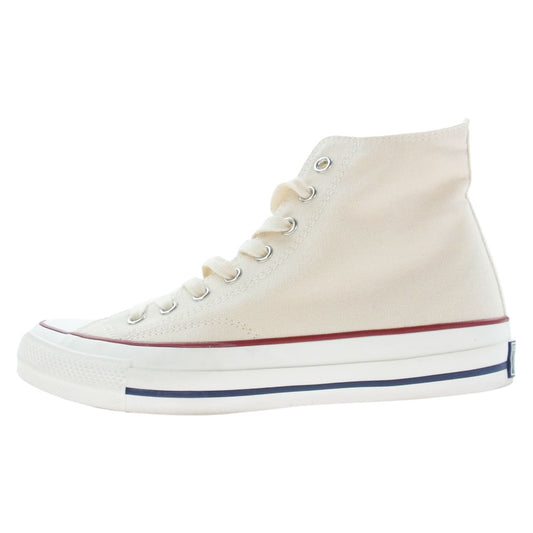 CONVERSE コンバース 1CK713 ADDICT CHUCK TAYLOR CANVAS HI アディクト チャックテイラー キャンバス ハイ ハイカット スニーカー クリーム オフホワイト系 27.5cm【美品】【中古】