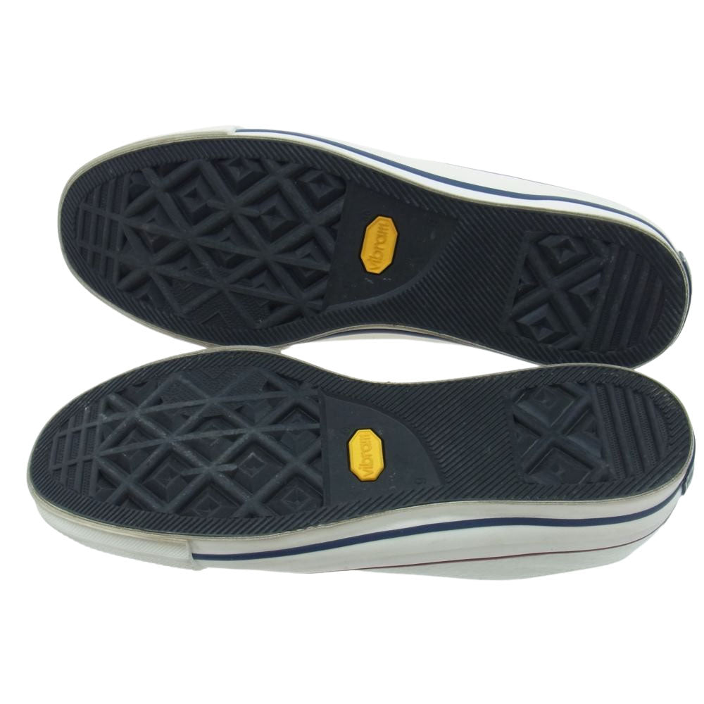 CONVERSE コンバース 18SS 1CL144 ADDICT CHUCK TAYLOR LEATHER OX チャックテイラー レザー ローカット スニーカー ホワイト系 27.5cm【中古】