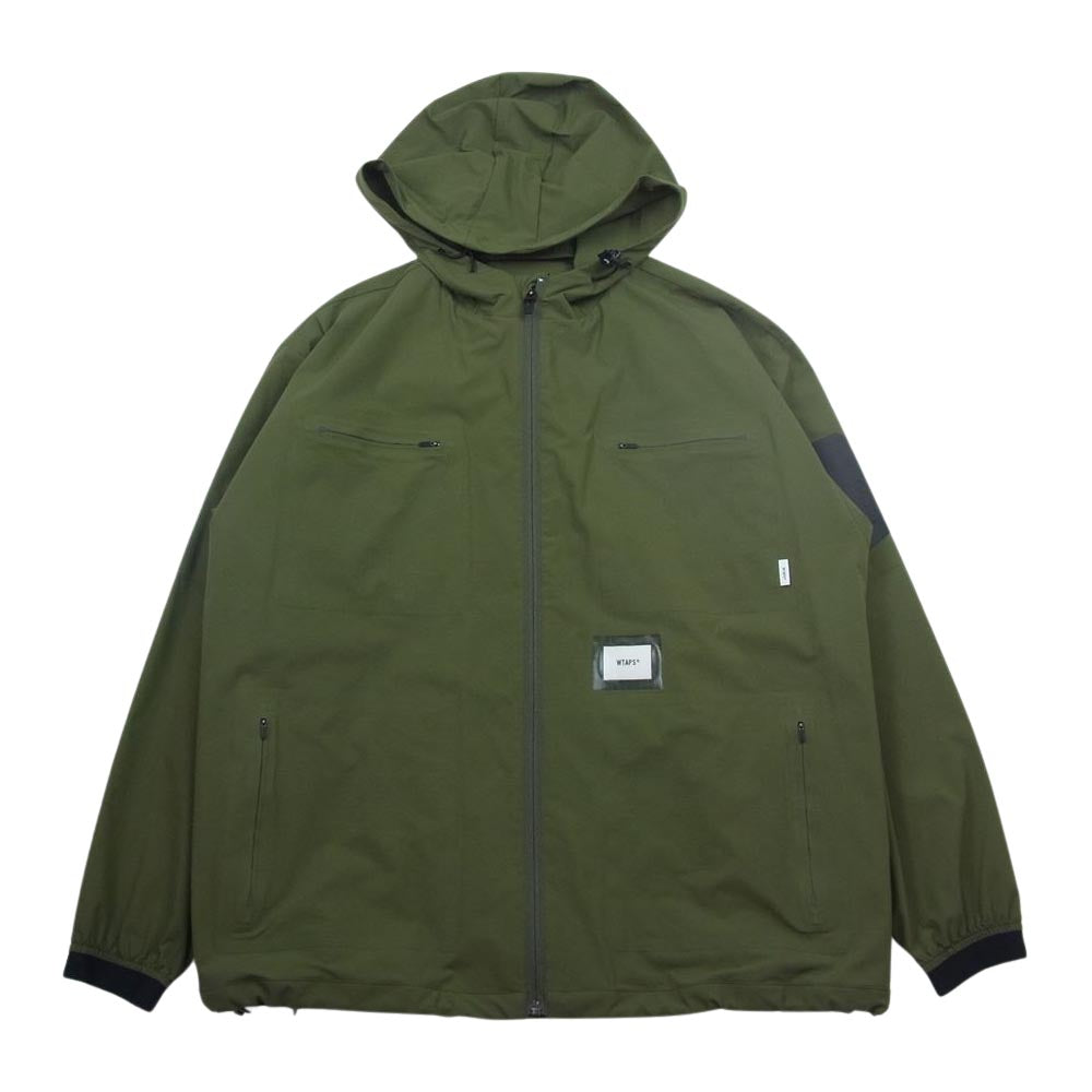WTAPS ダブルタップス 19SS 1910JOKD-JKM01 × OAKLEY KEYS JACKET. POLY. RIPSTOP オークリー シェル ジャケット カーキ系 S【美品】【中古】