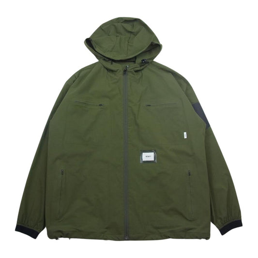 WTAPS ダブルタップス 19SS 1910JOKD-JKM01 × OAKLEY KEYS JACKET. POLY. RIPSTOP オークリー シェル ジャケット カーキ系 S【美品】【中古】