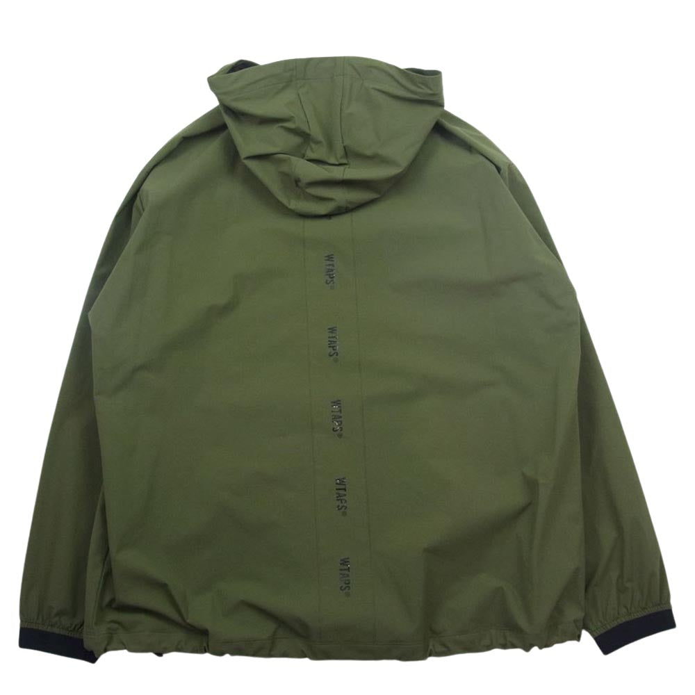 WTAPS ダブルタップス 19SS 1910JOKD-JKM01 × OAKLEY KEYS JACKET. POLY. RIPSTOP オークリー シェル ジャケット カーキ系 S【美品】【中古】