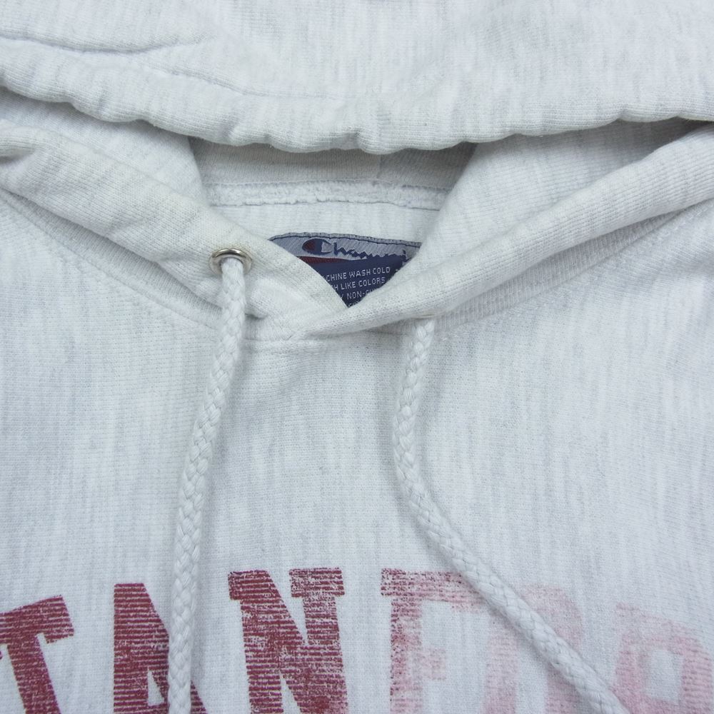 Champion チャンピオン ヴィンテージ 10s REVERSE WEAVE リバースウィーブ フーディ パーカー グレー系 S【中古】