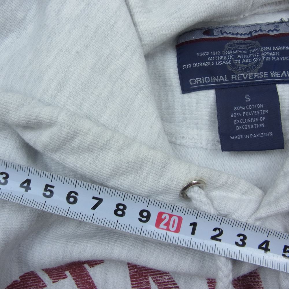 Champion チャンピオン ヴィンテージ 10s REVERSE WEAVE リバースウィーブ フーディ パーカー グレー系 S【中古】