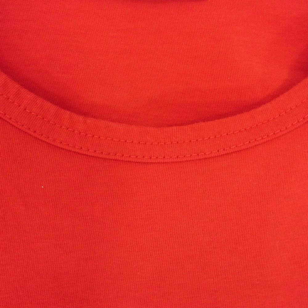 Yohji Yamamoto POUR HOMME ヨウジヤマモトプールオム 21SS HD-T02-070 カルティマ 天竺 丸首 半袖 Tシャツ レッド系 3【中古】