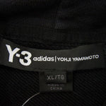 Y-3 Yohji Yamamoto ワイスリー ヨウジヤマモト CY6896 M CL HOODY LF ロゴ スウェット パーカー ブラック系 XL【中古】