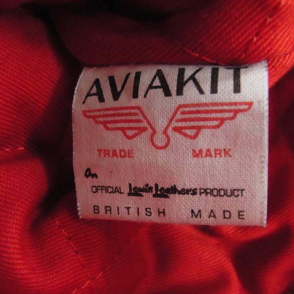 Lewis Leathers ルイスレザー 441TV  CYCLONE サイクロン TIGHT FIT タイトフィット ベジタン シープスキン ダブル ライダース ジャケット ブラック系 38【中古】