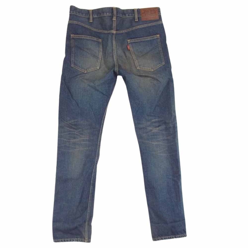 LOST CONTROL ロストコントロール DP-73 SLIM FIT 5P WASHED DP ウォッシュ加工 デニム パンツ インディゴブルー系 32【中古】