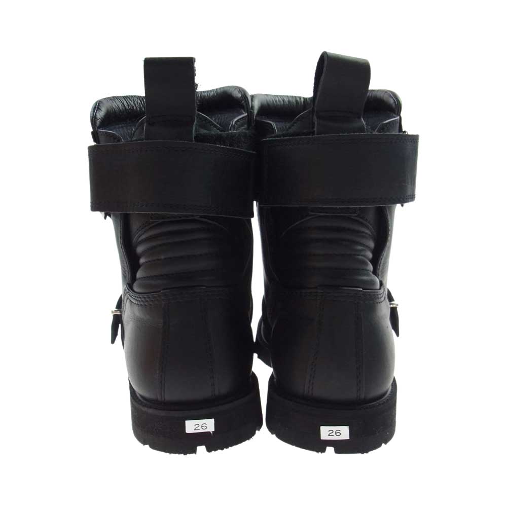 KADOYA カドヤ BLACK ANKLE レザー アンクル ライディング ブーツ