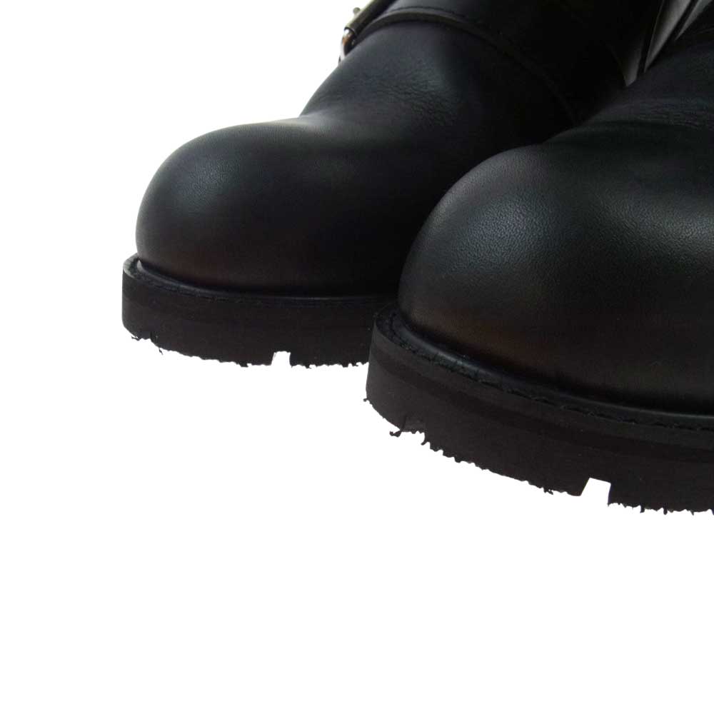 KADOYA カドヤ BLACK ANKLE レザー アンクル ライディング ブーツ