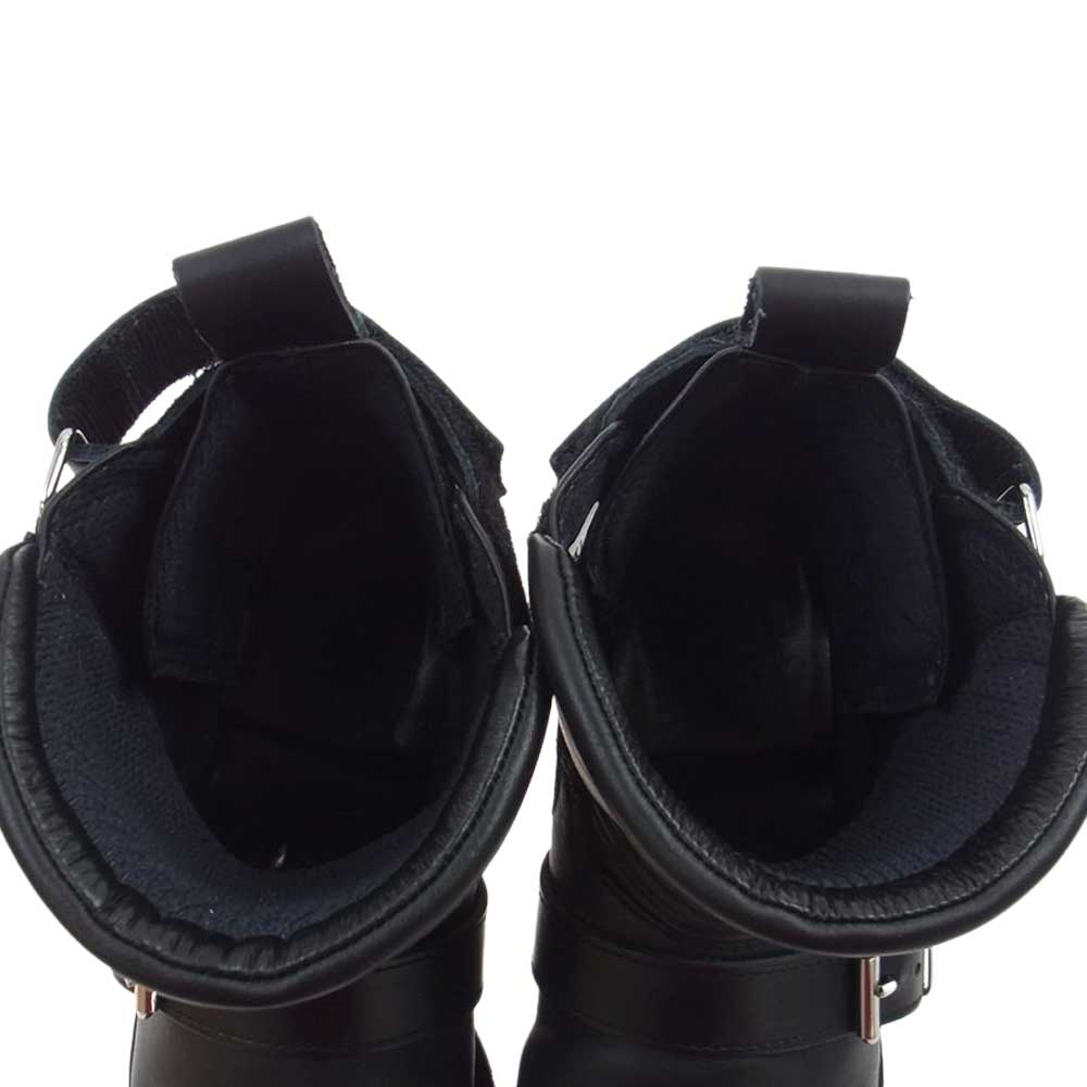 KADOYA カドヤ BLACK ANKLE レザー アンクル ライディング ブーツ
