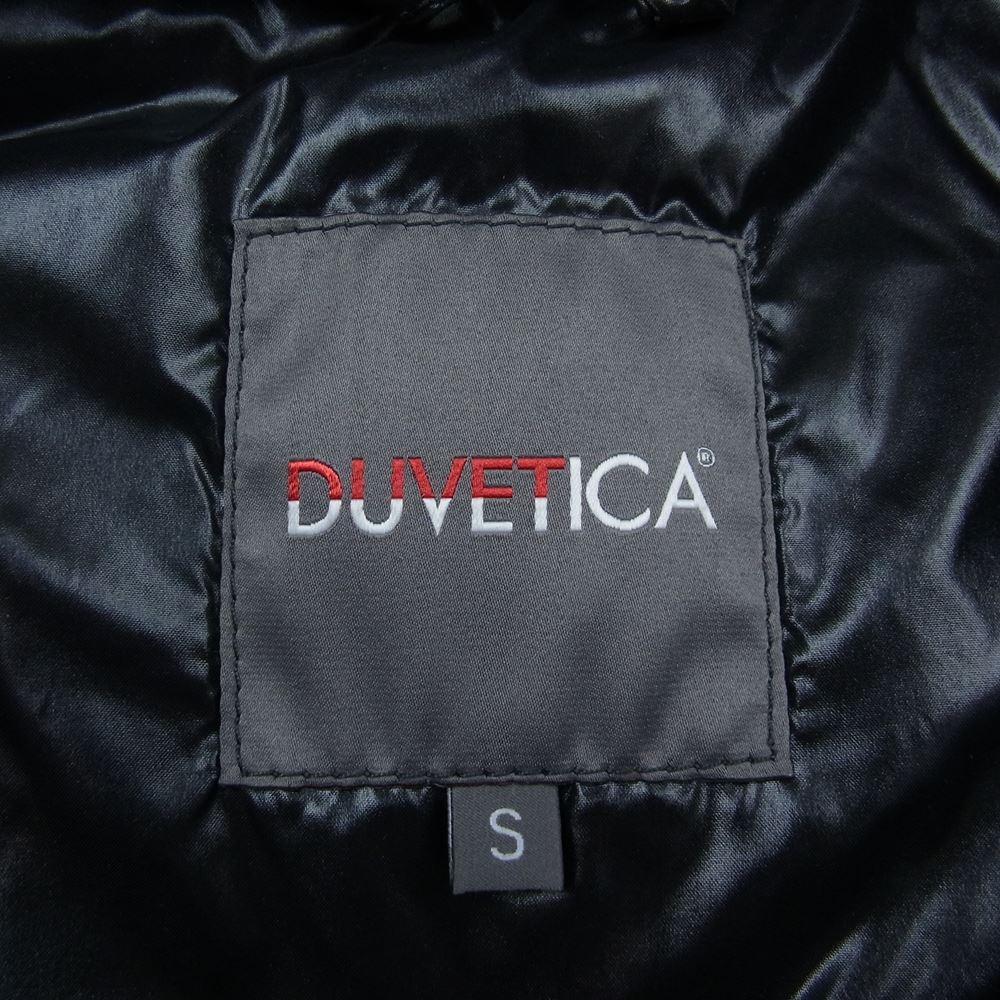 DUVETICA デュベティカ 3155 00-1035R SISIFO レザー切替 ダウンベスト ブラック系 S【中古】
