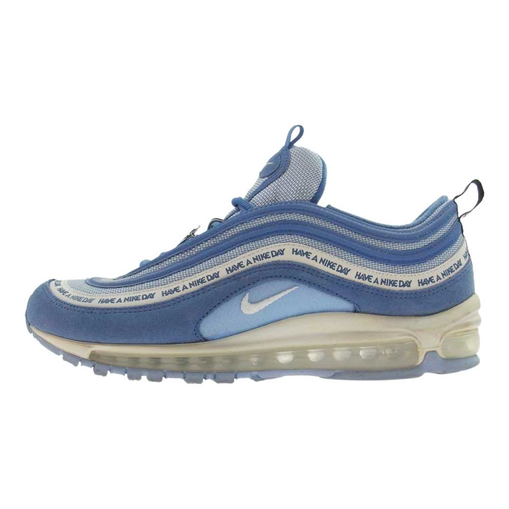 NIKE ナイキ BQ9130-400 AIR MAX 97 エアマックス HAVE A NIKE DAY INDIGO STORM ハブ ア ナイキ デー スニーカー ライトブルー系 28cm【中古】