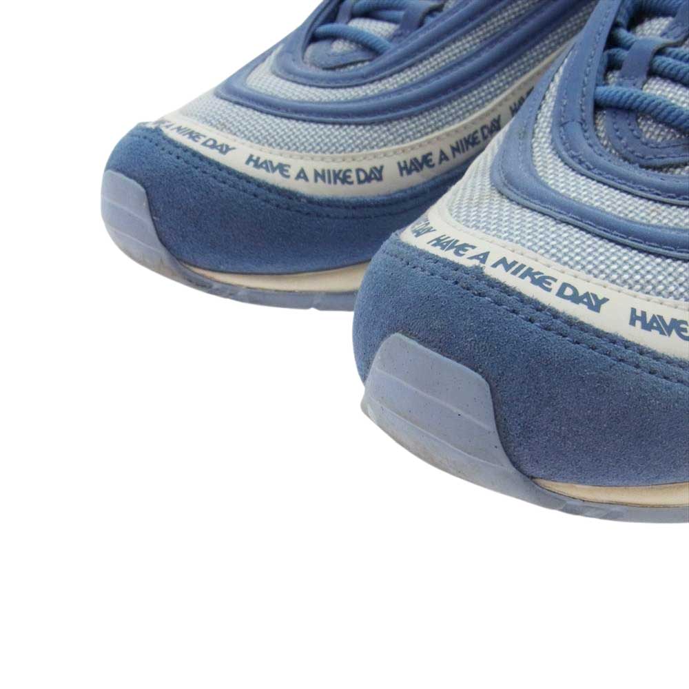 NIKE ナイキ BQ9130-400 AIR MAX 97 エアマックス HAVE A NIKE DAY INDIGO STORM ハブ ア ナイキ デー スニーカー ライトブルー系 28cm【中古】