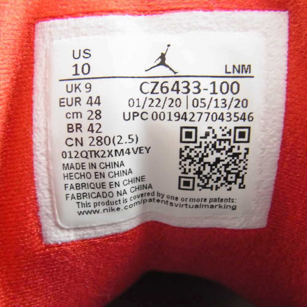 NIKE ナイキ CZ6433-100 AIR JORDAN 3 エアジョーダン RETRO SE-T FIRE RED レトロ スニーカー　 ホワイト系 28cm【中古】
