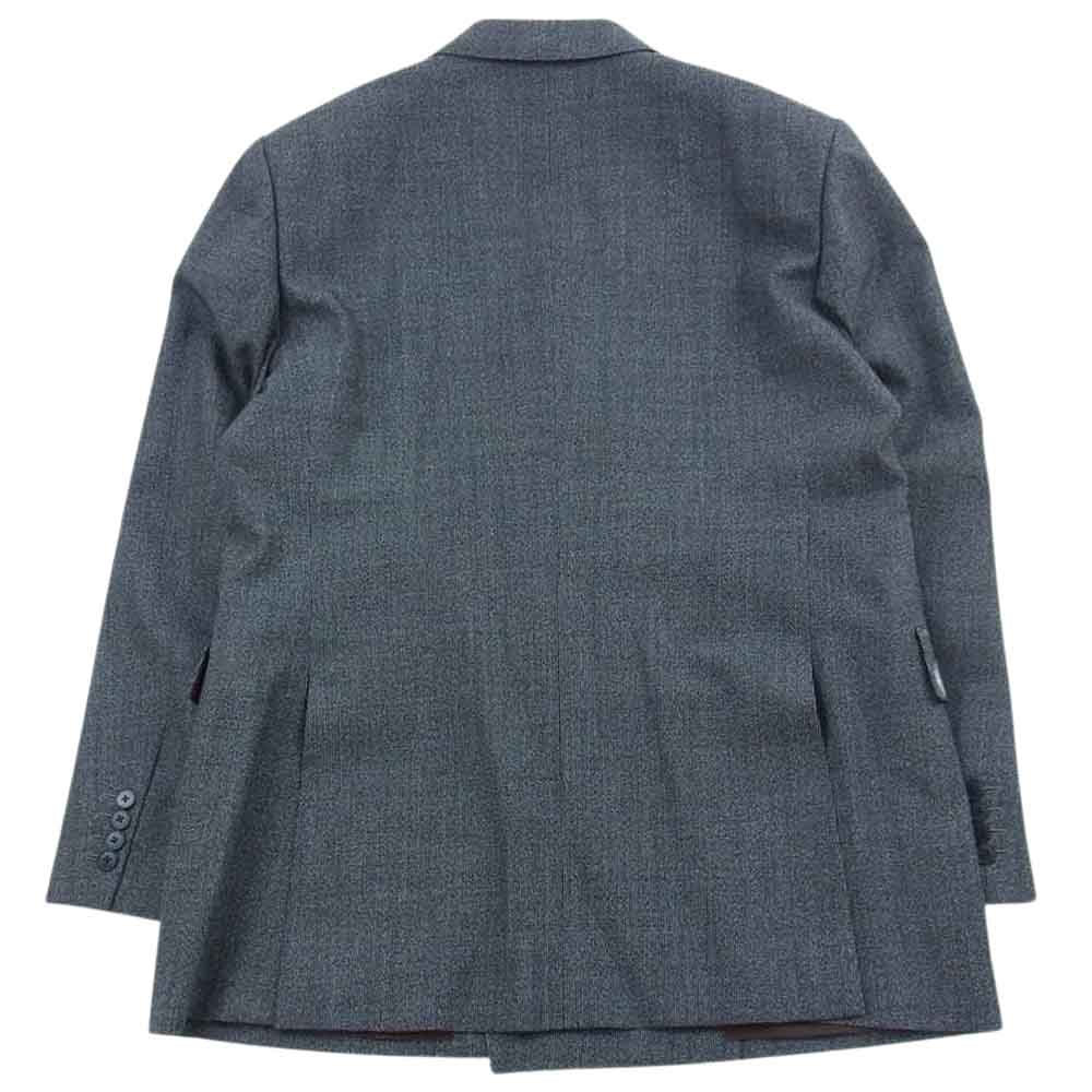 GLADHAND & Co. グラッドハンド ウール テーラード ベスト スラックス 3ピース セットアップ スーツ グレー系 ブラック系 XL【中古】