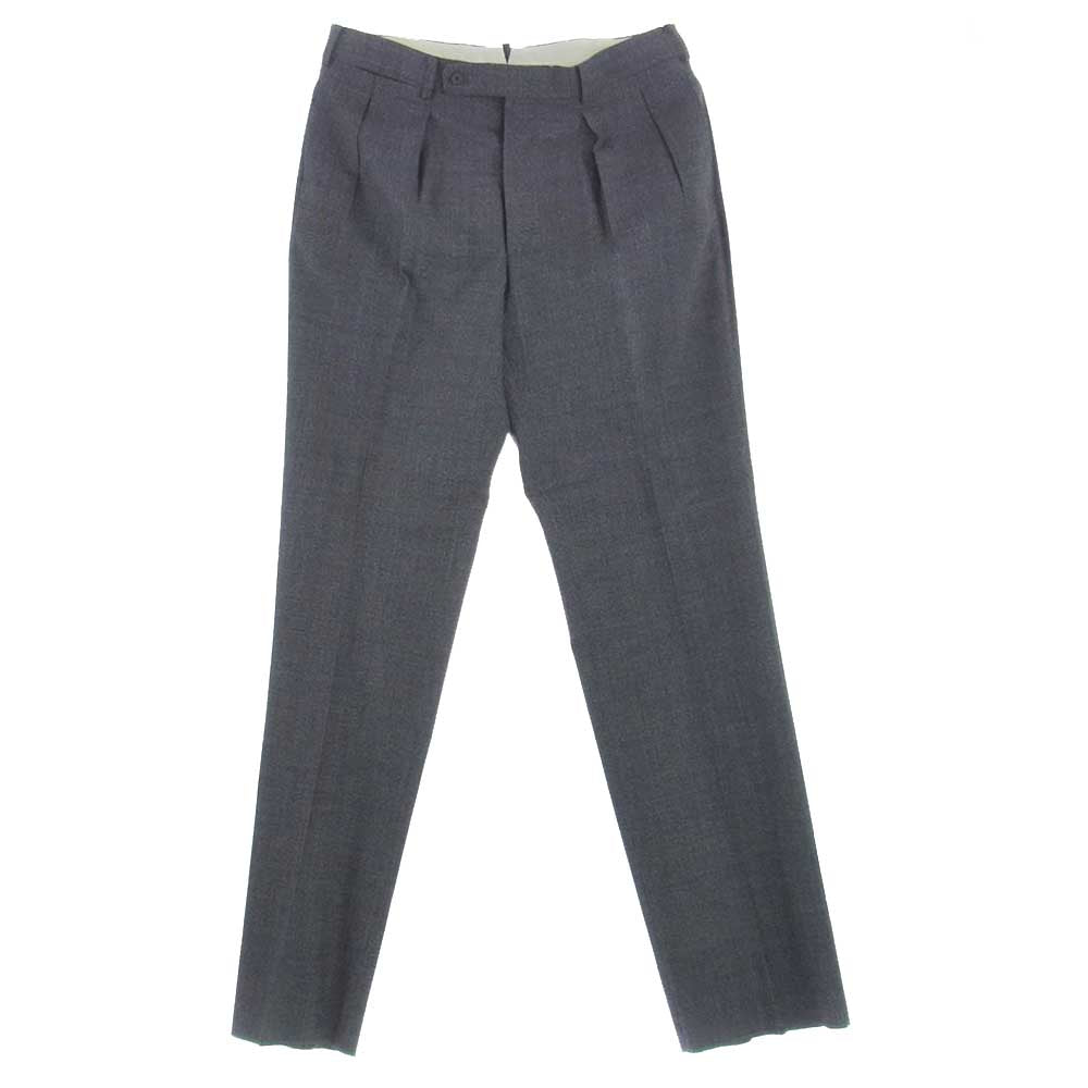 GLADHAND & Co. グラッドハンド ウール テーラード ベスト スラックス 3ピース セットアップ スーツ グレー系 ブラック系 XL【中古】