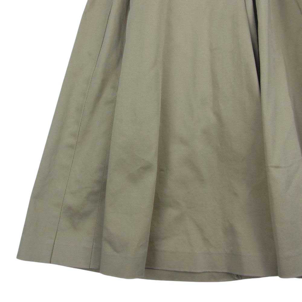 BURBERRY BLUE LABEL バーバリーブルーレーベル E1J16-777-40 BLUE LABEL ブルーレーベル ベルト ストライプ 切替 ワンピース ベージュ系 ブルー系 36【中古】