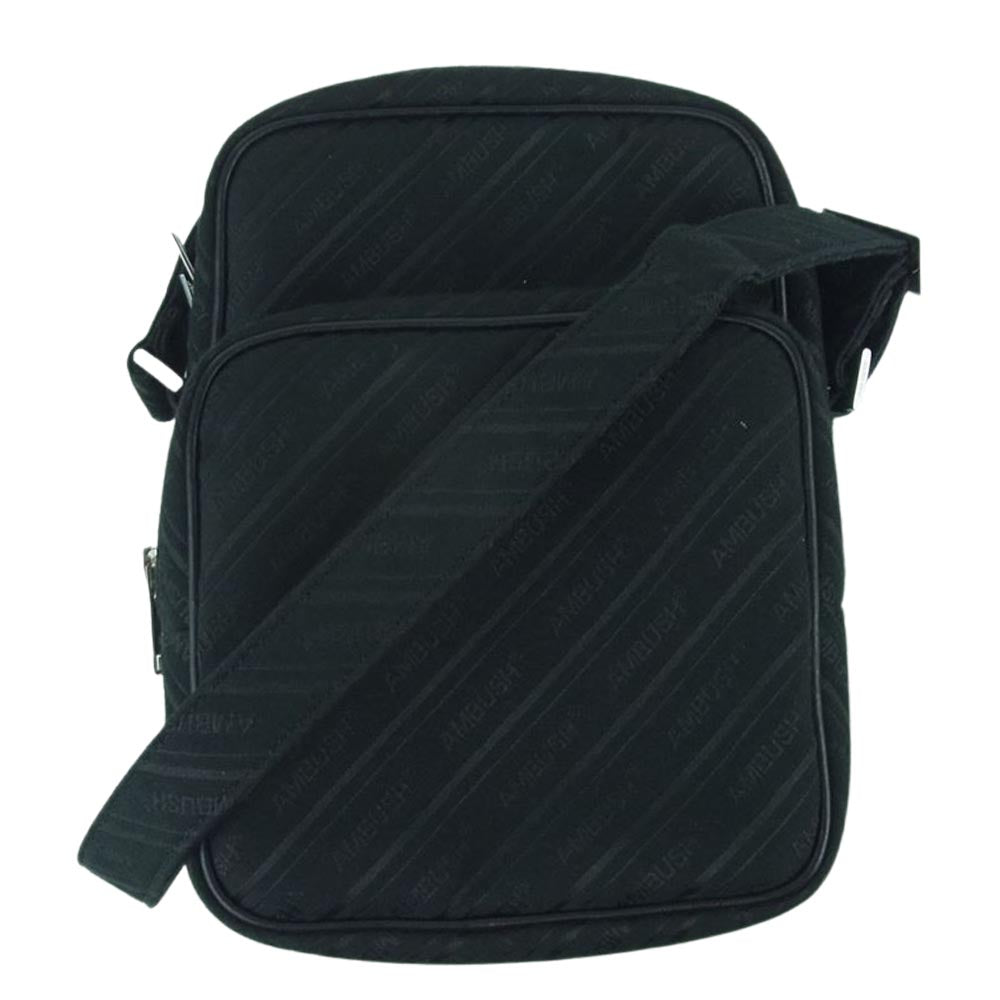 AMBUSH アンブッシュ ショルダー クロス バッグ 日本製 ブラック系【中古】
