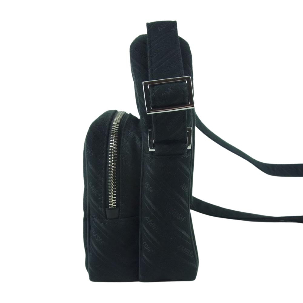 AMBUSH アンブッシュ ショルダー クロス バッグ 日本製 ブラック系【中古】