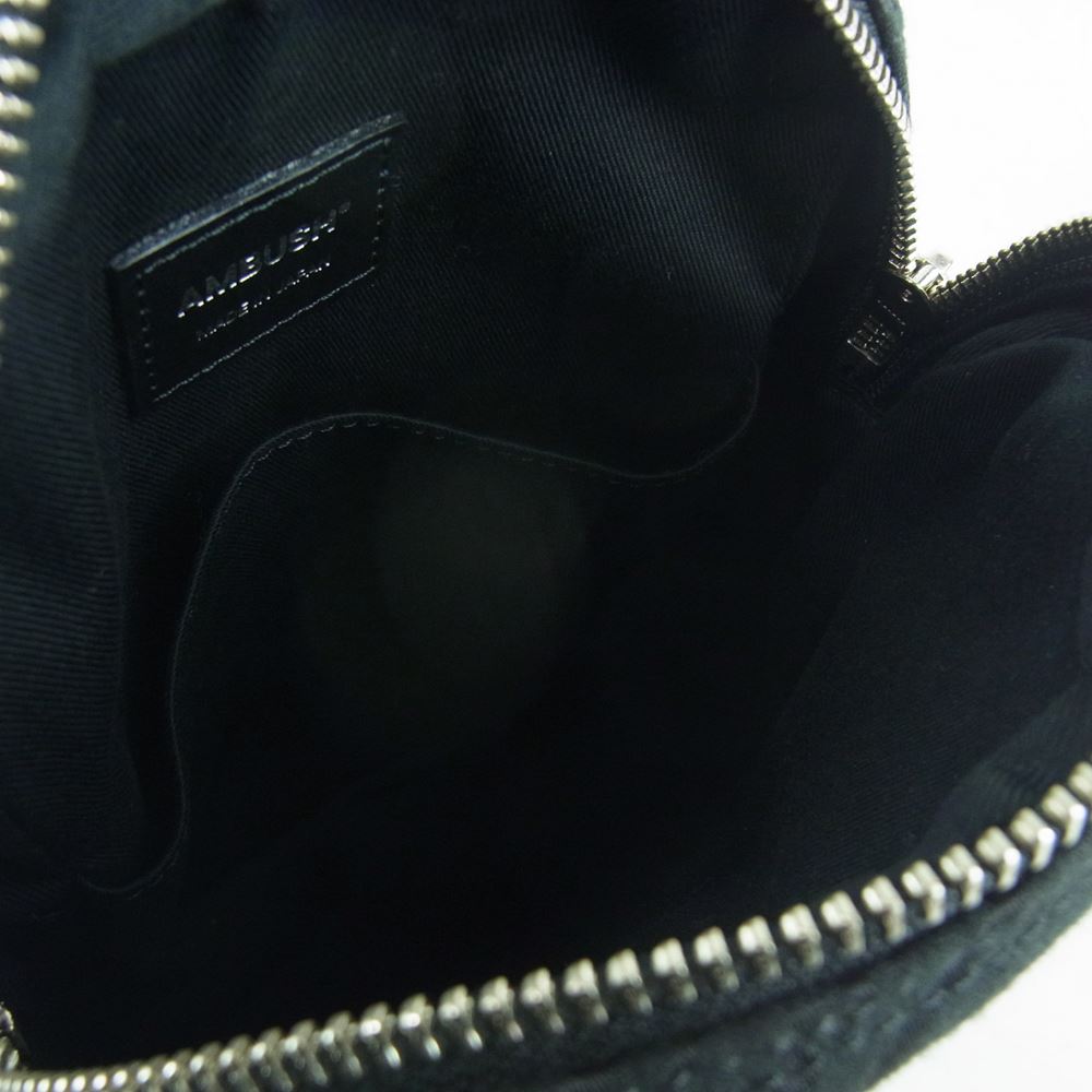 AMBUSH アンブッシュ ショルダー クロス バッグ 日本製 ブラック系【中古】