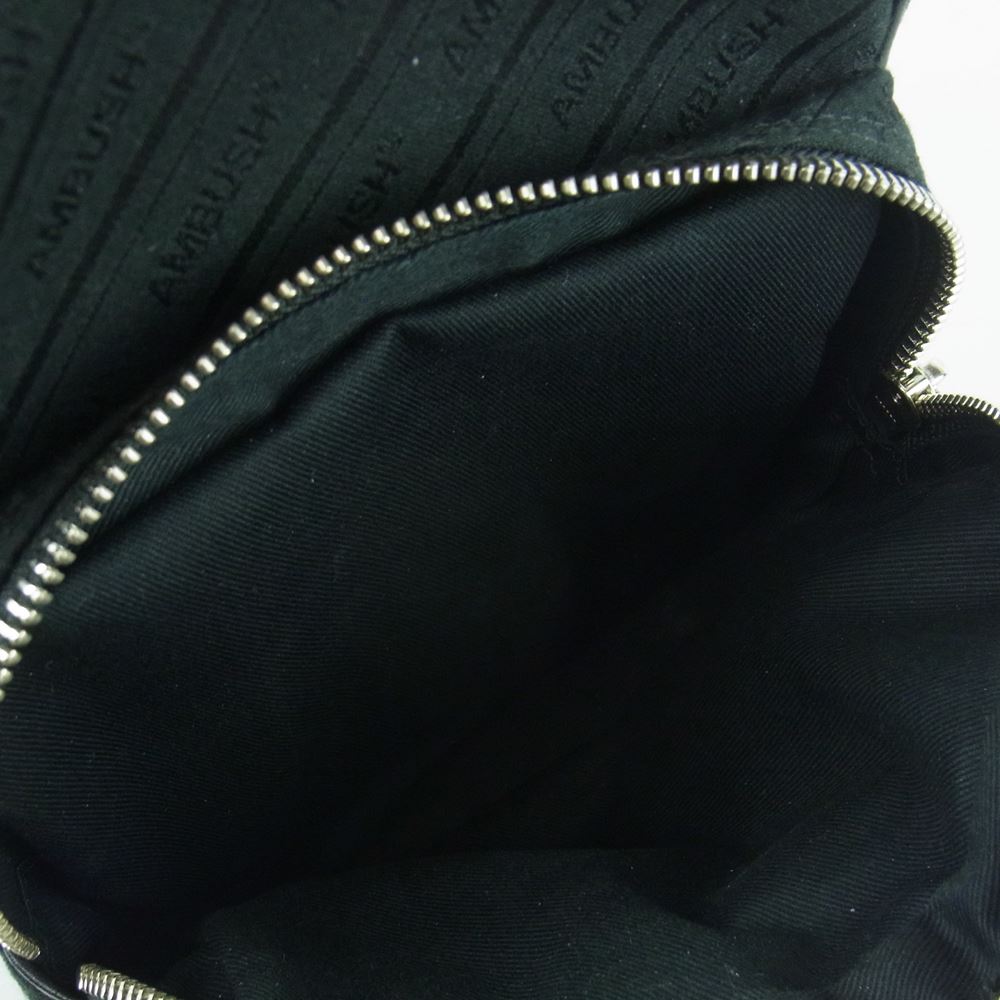 AMBUSH アンブッシュ ショルダー クロス バッグ 日本製 ブラック系【中古】