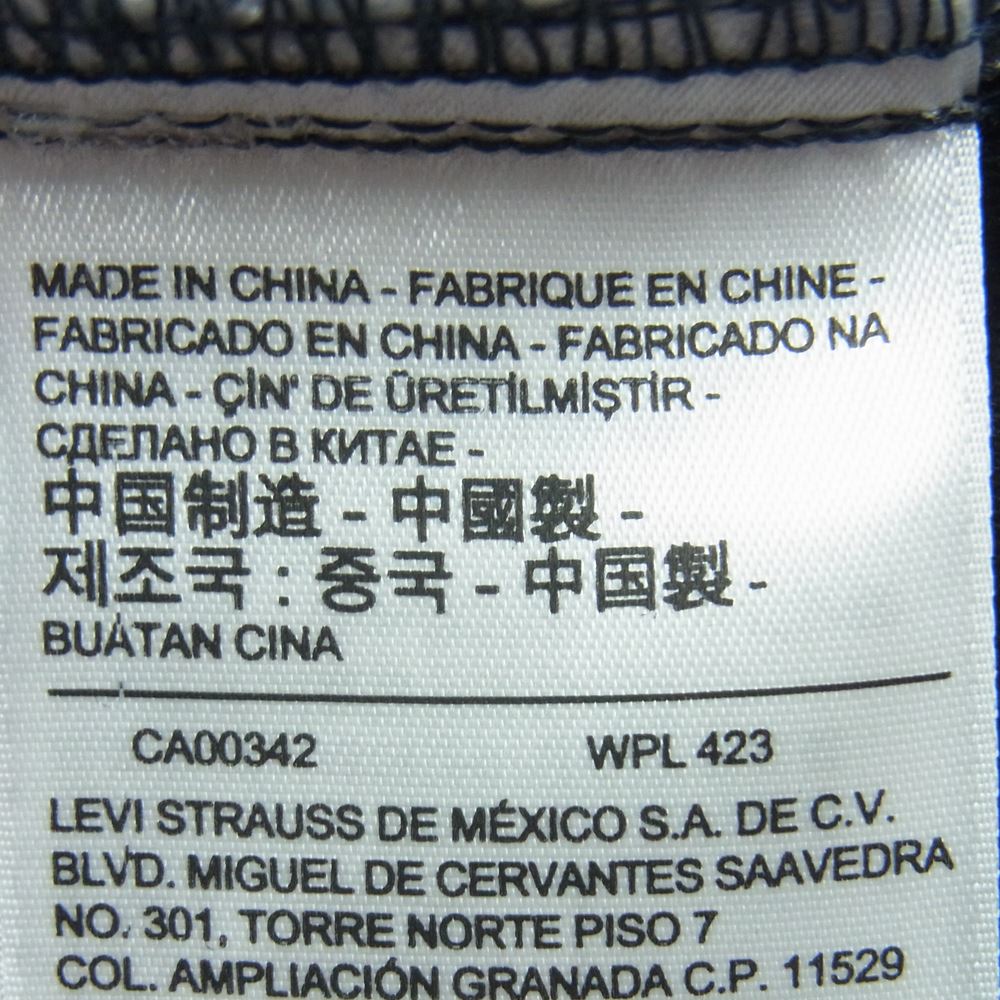 Levi's リーバイス 264120001 MADE & CRAFTED × WHITE MOUNTAINEERING BARREL CARGO NIGHTSHADE カーゴ パンツ ダークネイビー系 W24【極上美品】【中古】