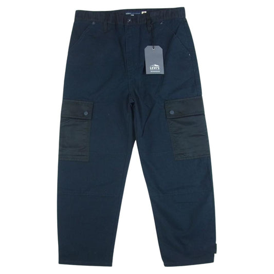 Levi's リーバイス 264120001 MADE & CRAFTED × WHITE MOUNTAINEERING BARREL CARGO NIGHTSHADE カーゴ パンツ ダークネイビー系 W28【極上美品】【中古】