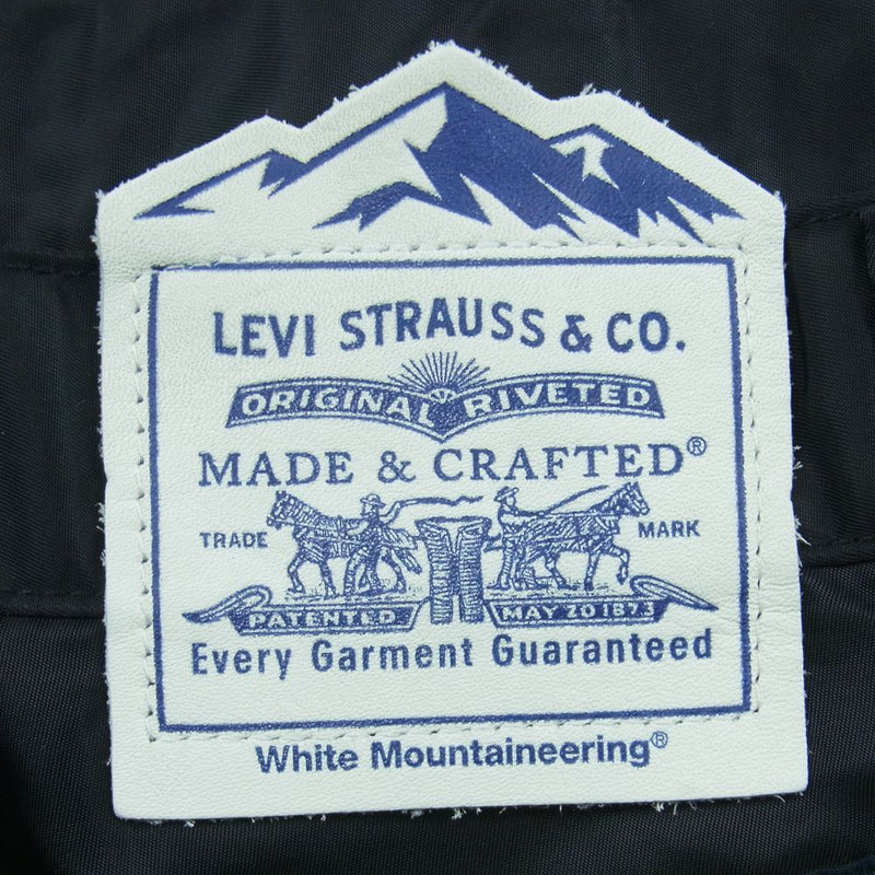 Levi's リーバイス 264120001 MADE & CRAFTED × WHITE MOUNTAINEERING BARREL CARGO NIGHTSHADE カーゴ パンツ ダークネイビー系 W28【極上美品】【中古】