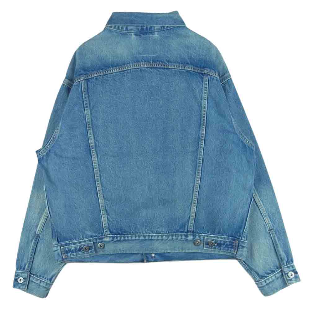 Levi's リーバイス 212610020 MADE&CRAFTED オーバーサイズ TYPE II MARLIN トラッカー デニム ジャケット インディゴブルー系 S【極上美品】【中古】