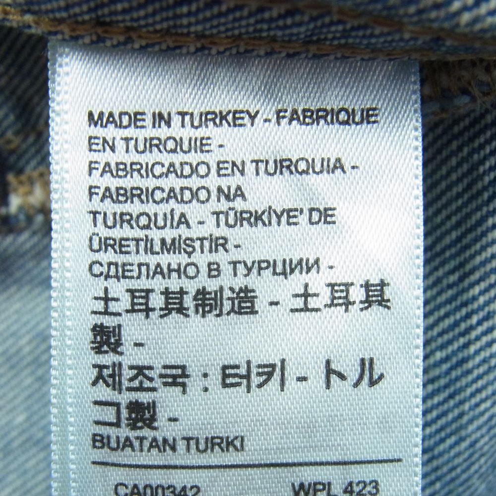 Levi's リーバイス 212610020 MADE&CRAFTED オーバーサイズ TYPE II MARLIN トラッカー デニム ジャケット インディゴブルー系 S【極上美品】【中古】