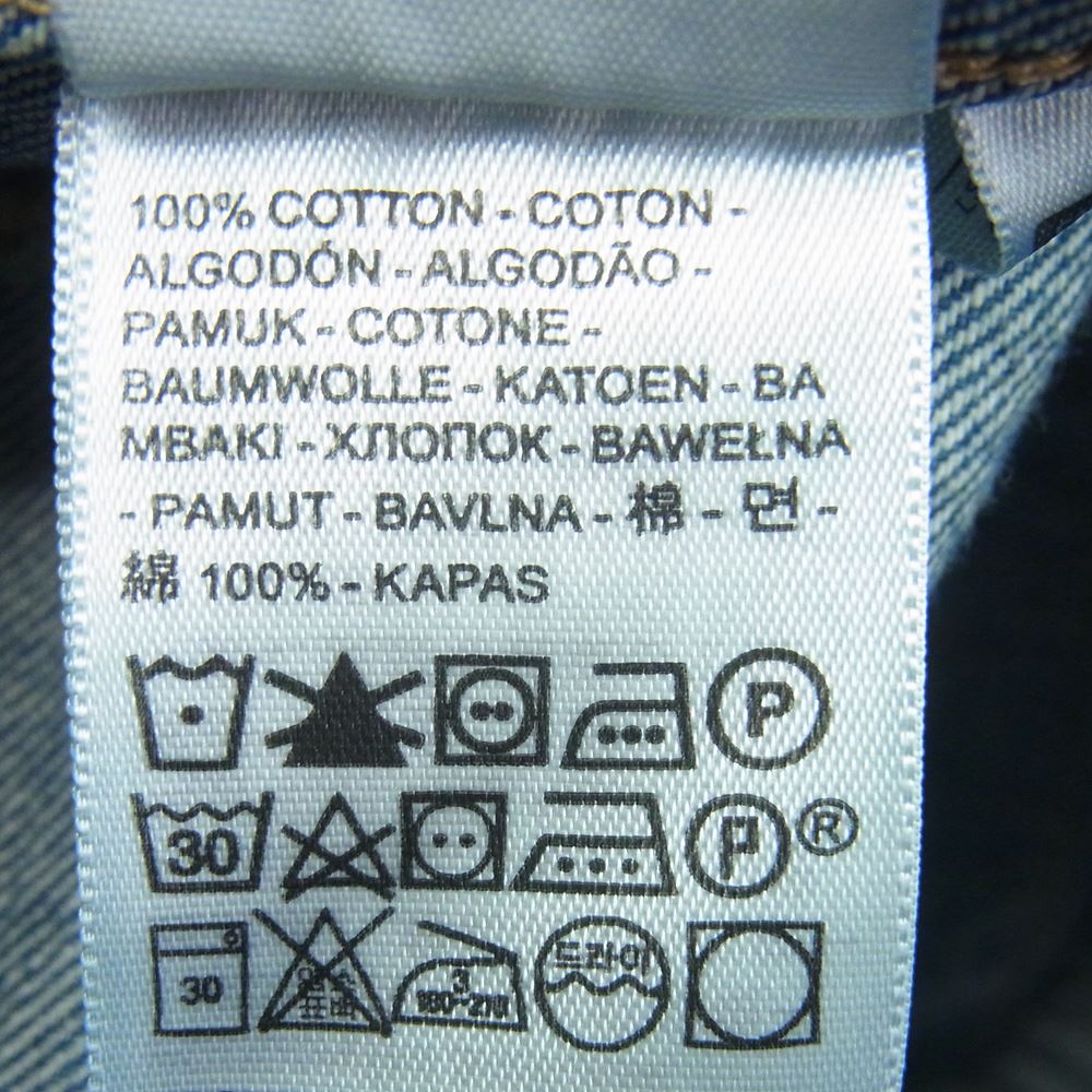 Levi's リーバイス 212610020 MADE&CRAFTED オーバーサイズ TYPE II MARLIN トラッカー デニム ジャケット インディゴブルー系 S【極上美品】【中古】