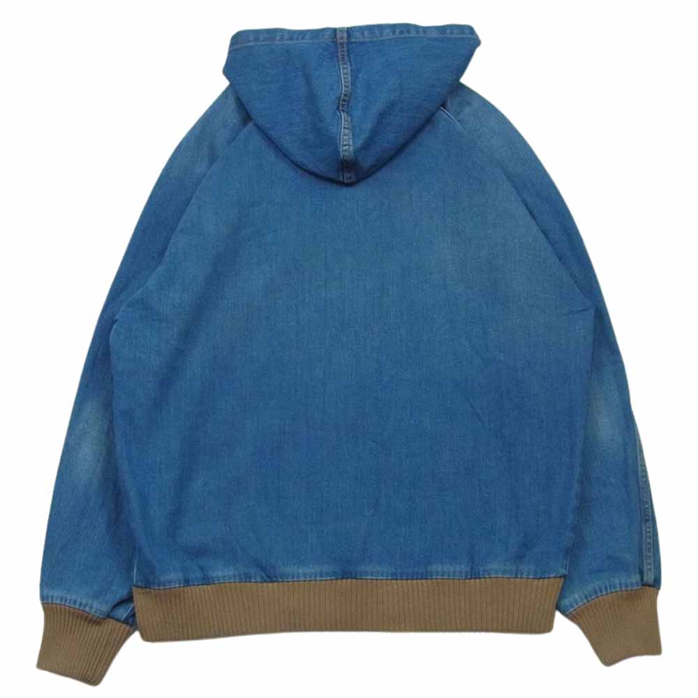 Levi's リーバイス A22170000 LVC VINTAGE CLOTHING ORANGE TAB フーデッド デニム ジャケット パーカー インディゴブルー系 M【極上美品】【中古】