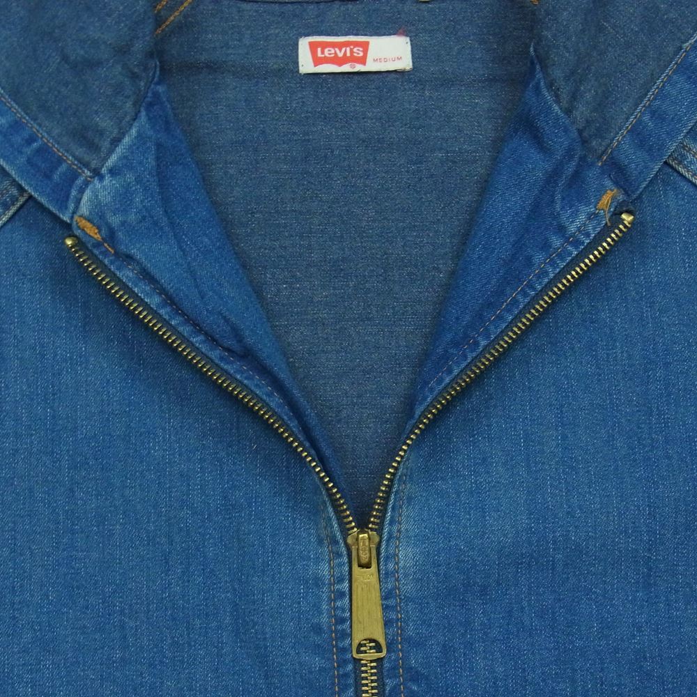 Levi's リーバイス A22170000 LVC VINTAGE CLOTHING ORANGE TAB フーデッド デニム ジャケット パーカー インディゴブルー系 M【極上美品】【中古】