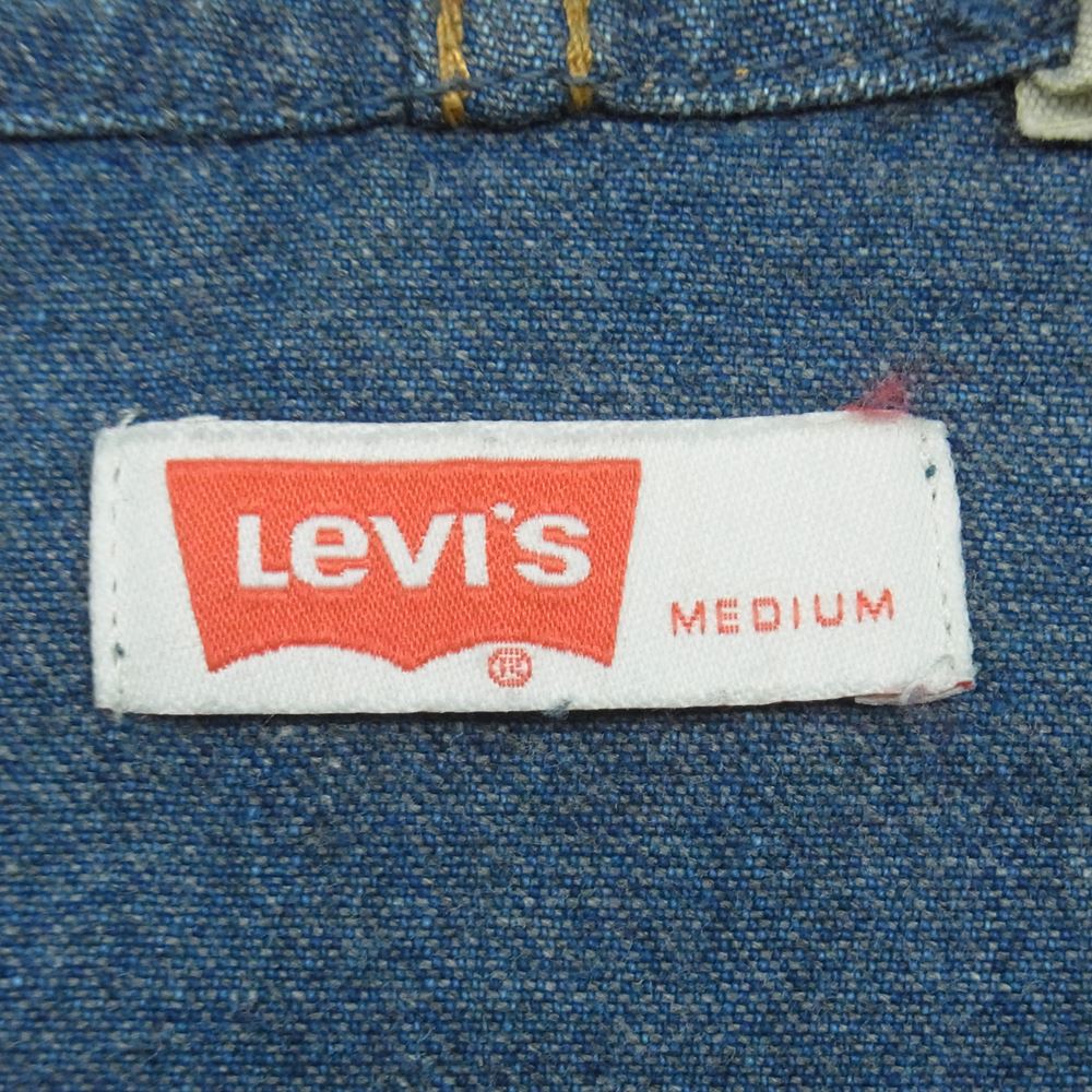 Levi's リーバイス A22170000 LVC VINTAGE CLOTHING ORANGE TAB フーデッド デニム ジャケット パーカー インディゴブルー系 M【極上美品】【中古】