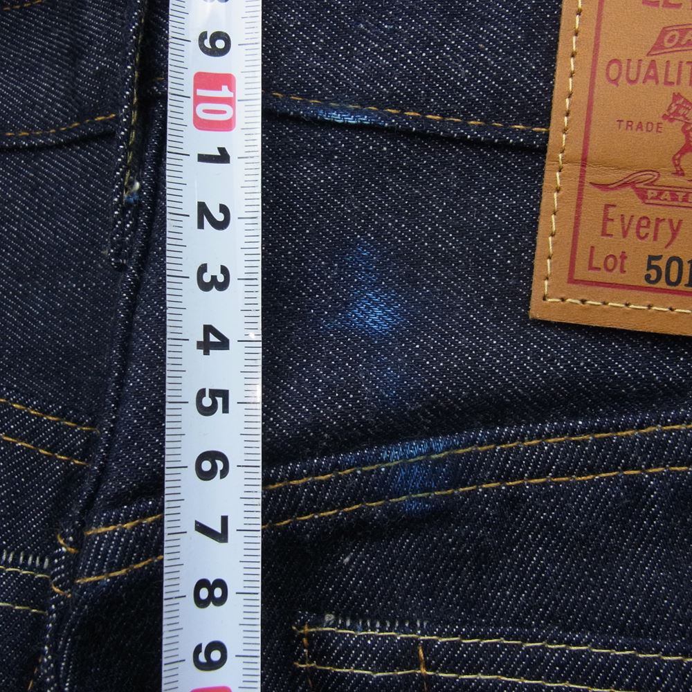 Levi's リーバイス 50154-0090 LVC 501ZXX 1954年モデル レプリカ デニム パンツ インディゴブルー系 29【美品】【中古】