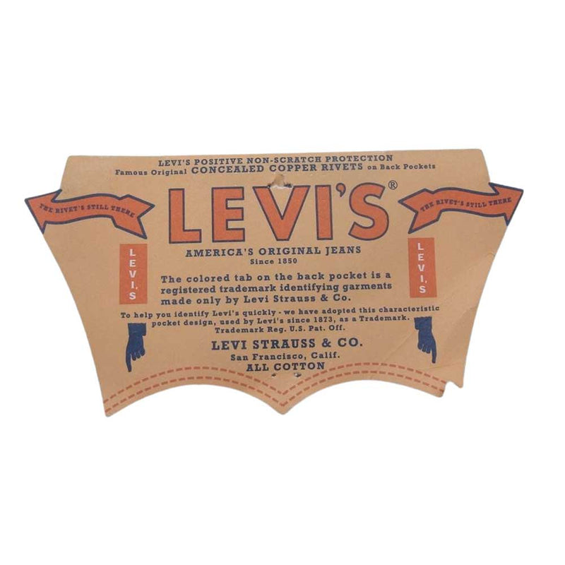 Levi's リーバイス 50154-0090 LVC 501ZXX 1954年モデル レプリカ デニム パンツ インディゴブルー系 29【美品】【中古】
