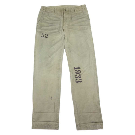 オールドクロウ OC-18-AW-27 RODDER CHINO PANTS チノパン パンツ ベージュ系 S【中古】