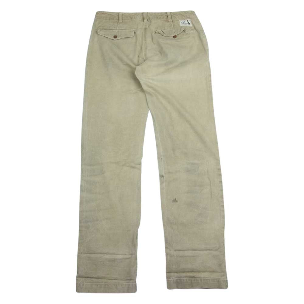 オールドクロウ OC-18-AW-27 RODDER CHINO PANTS チノパン パンツ ベージュ系 S【中古】