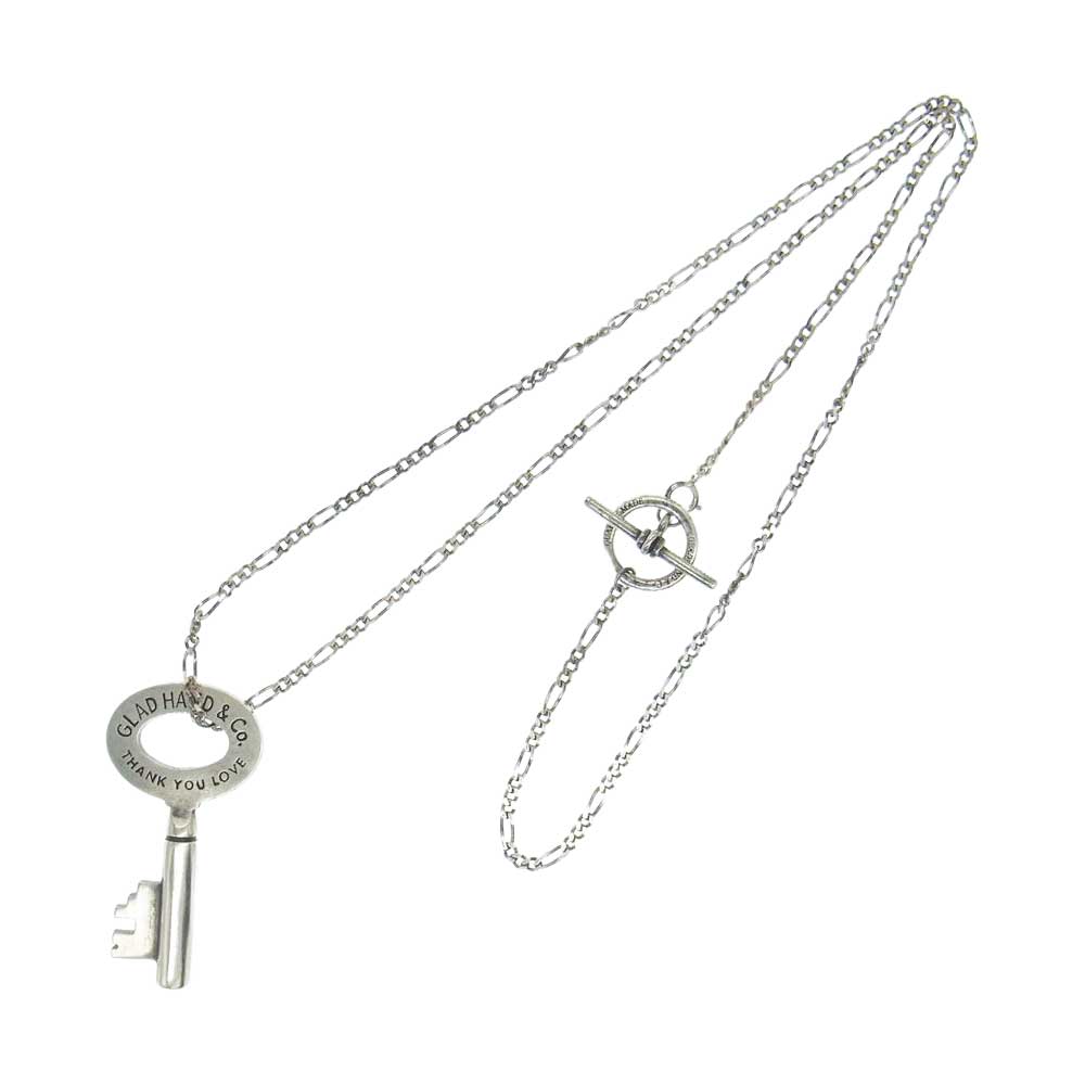 GLADHAND & Co. グラッドハンド キーチャーム 鍵 ネックレス シルバー系【中古】