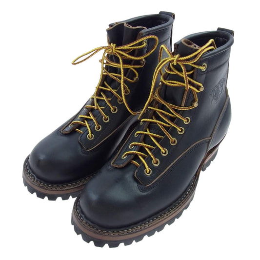 WHITE'S BOOTS ホワイツブーツ スモークジャンパー ロガーブーツ ブラック系【中古】