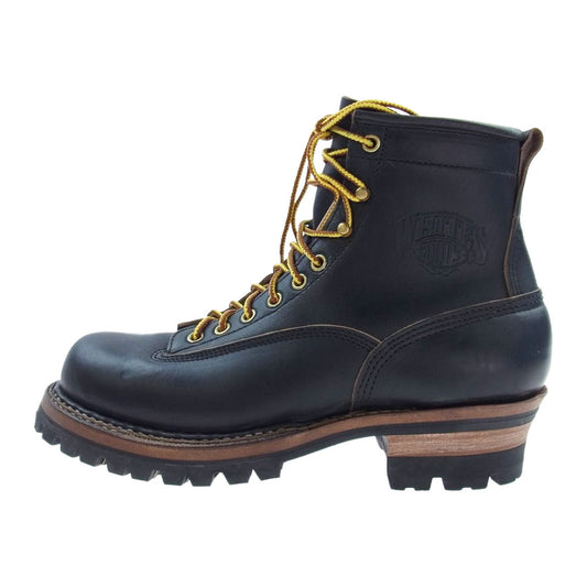 WHITE'S BOOTS ホワイツブーツ スモークジャンパー ロガーブーツ ブラック系【中古】