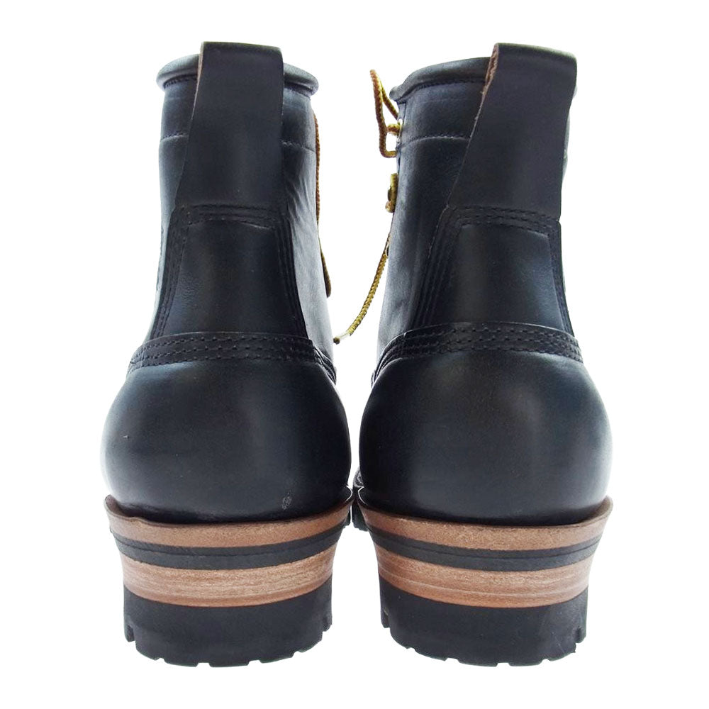 WHITE'S BOOTS ホワイツブーツ スモークジャンパー ロガーブーツ ブラック系【中古】