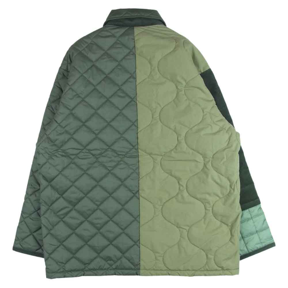 LAVENHAM ラベンハム SLJ4066 PATCHWORK OVERSIZED DENHAM パッチワーク オーバーサイズ デンハム ジャケット カーキ系 S 36【美品】【中古】