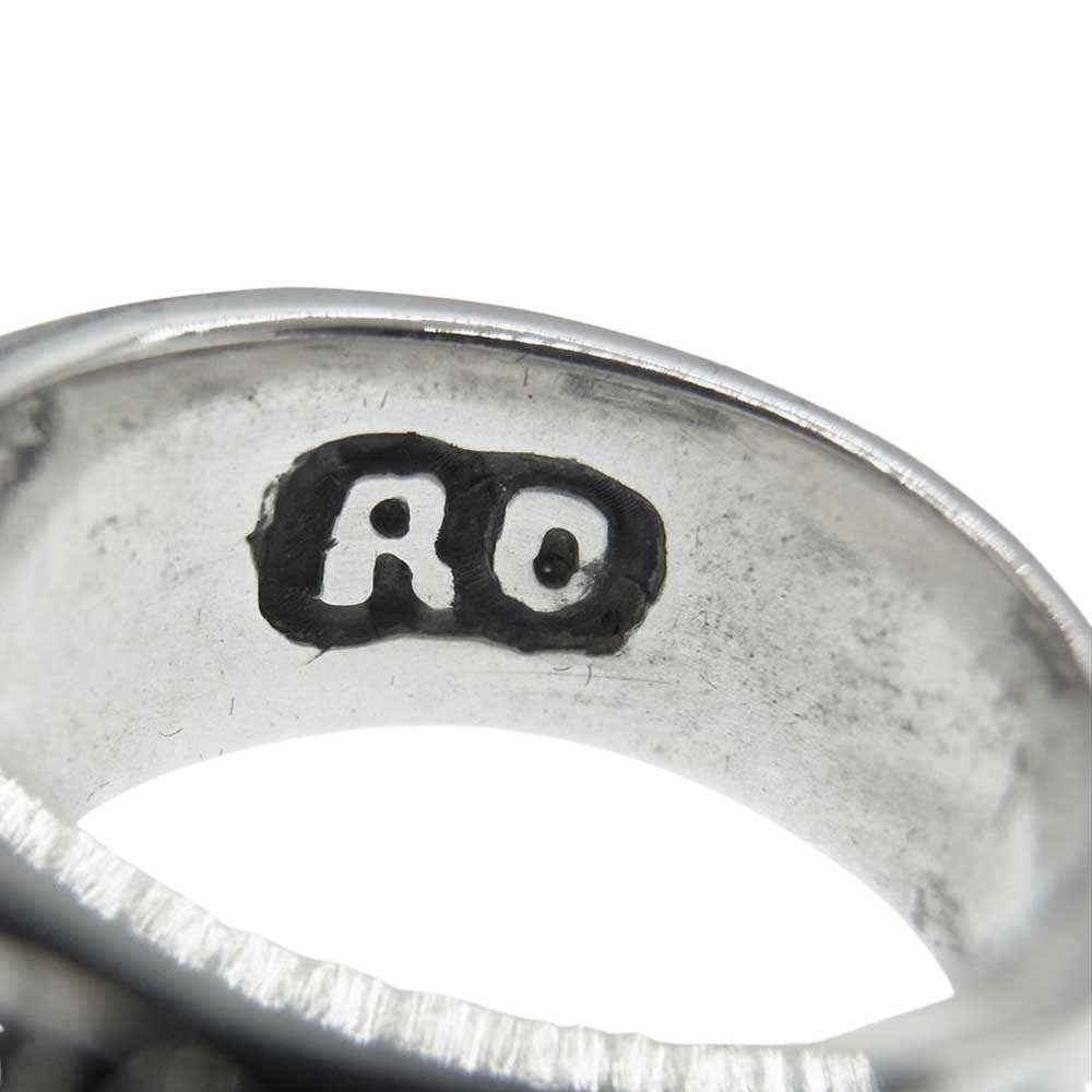 ROYAL ORDER ロイヤルオーダー トリプル クロス シルバー リング シルバー系 14号【中古】